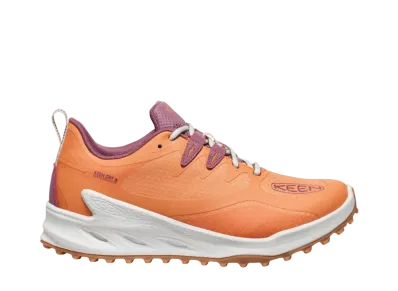 KEEN Women's Zionic Waterproof "Tangerine/Star White"