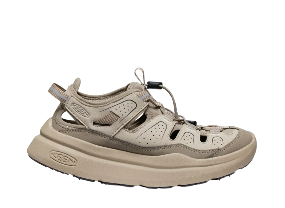 KEEN Women's WK450 Sandal "Plaza Taupe/Black"