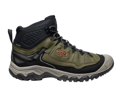 KEEN Targhee 4 Mid Waterproof "Dark Olive/Gold Flame"