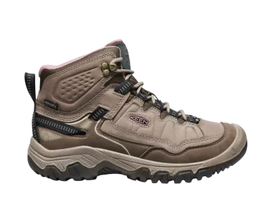 KEEN Women's Targhee 4 Mid Waterproof "Brindle/Nostalgia Rose"