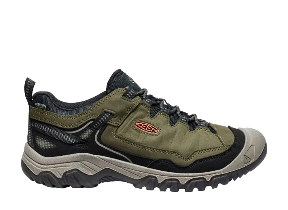 KEEN Targhee 4 Waterproof "Dark Olive/Gold Flame"