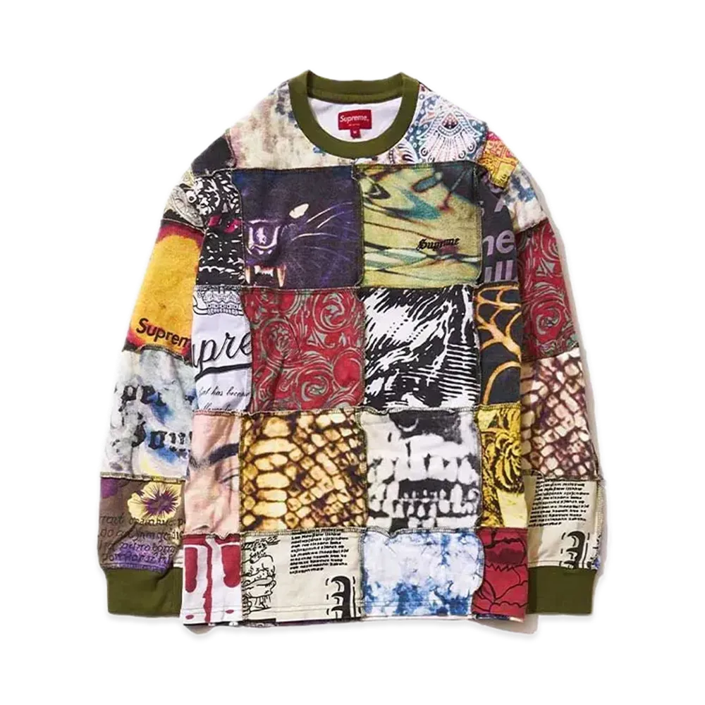 Supreme Mosaic Patchwork L/S Top 