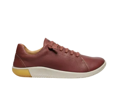 KEEN Women's KNX Leather "Tortoise Shell/Plaza Taupe"