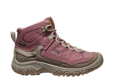 KEEN Women's Targhee 4 Mid Waterproof "Rose Brown/Plaza Taupe"