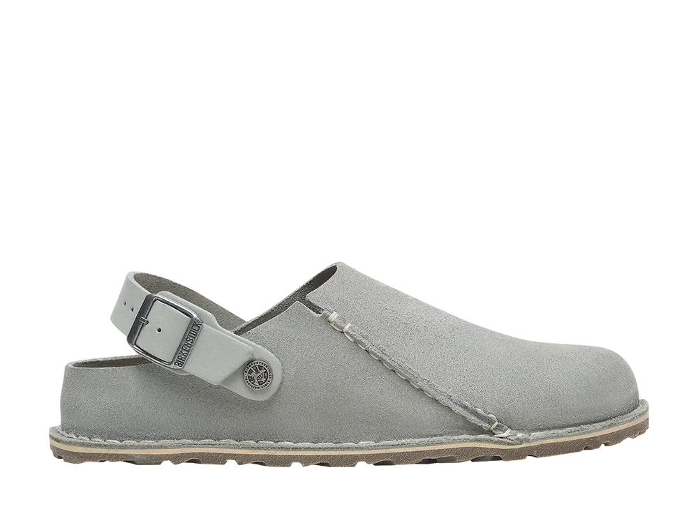 BIRKENSTOCK Lutry Premium Suede Suede Leather "Pure Sage"