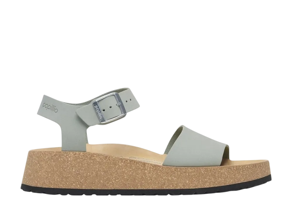 BIRKENSTOCK Women's Glenda Nubuck Leather "Pure Sage"