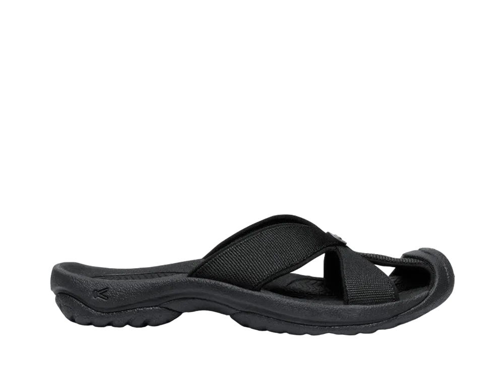 KEEN Women's Bali Slide "Black/Steel Grey"