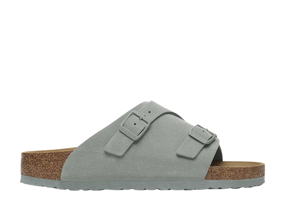 BIRKENSTOCK Zurich Suede Leather "Pure Sage"