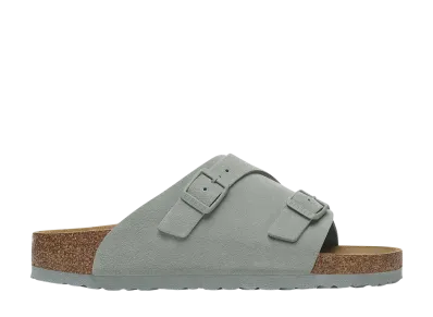 BIRKENSTOCK Zurich Suede Leather "Pure Sage"