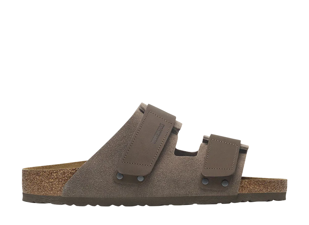 BIRKENSTOCK Uji Nubuck-Suede Leather "Concrete Gray"