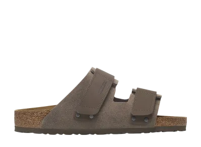 BIRKENSTOCK Uji Nubuck-Suede Leather "Concrete Gray"