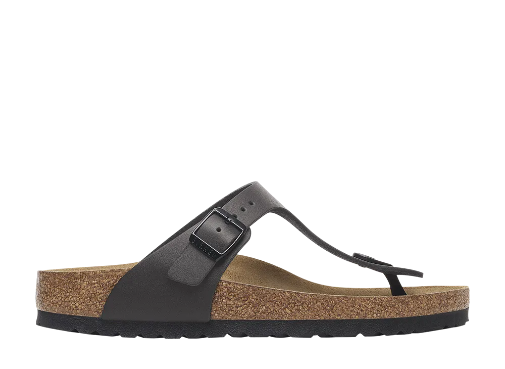 BIRKENSTOCK Gizeh Leather "Black"
