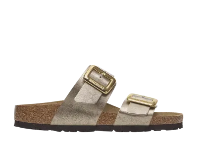 BIRKENSTOCK Women's Sydney Luxe Buckle "Graceful Taupe"