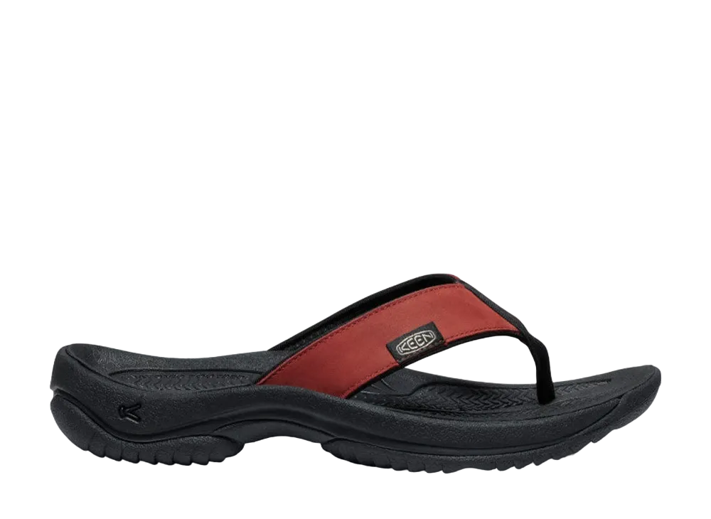 KEEN Kona Flip-Flop "Fired Brick/Black"