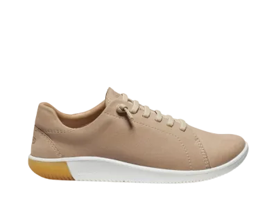 KEEN Women's KNX Leather "Safari/Star White"