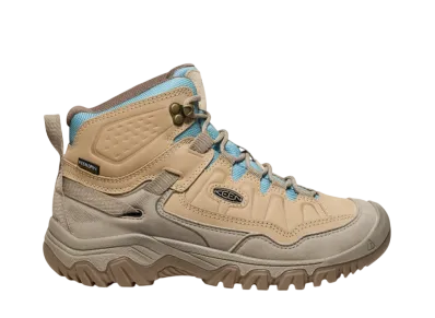 KEEN Women's Targhee 4 Mid Waterproof "Safari/Reef Waters"
