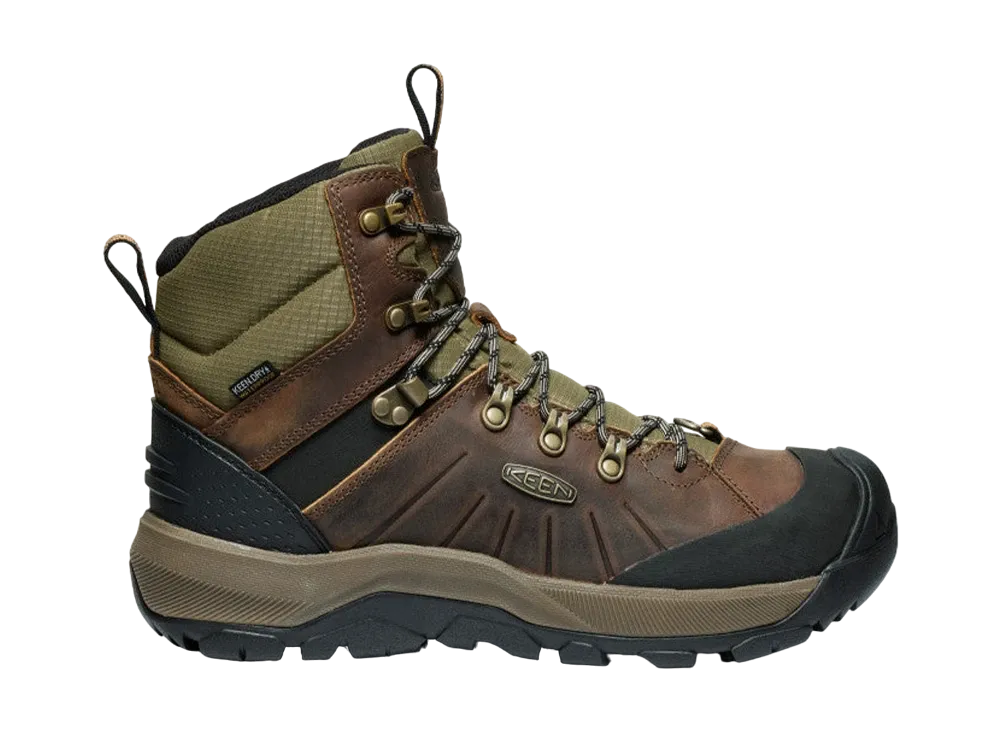KEEN Revel 4 Mid Polar "Bison/Orange Pepper"