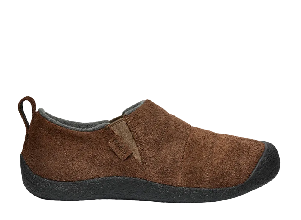 KEEN Howser 2 Leather Slip-On "Dark Earth/Black"