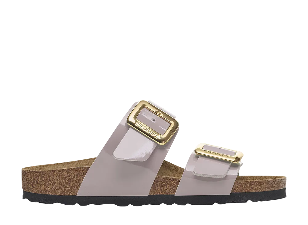 BIRKENSTOCK Women's Sydney Luxe Buckle "Patent Faded Purple"