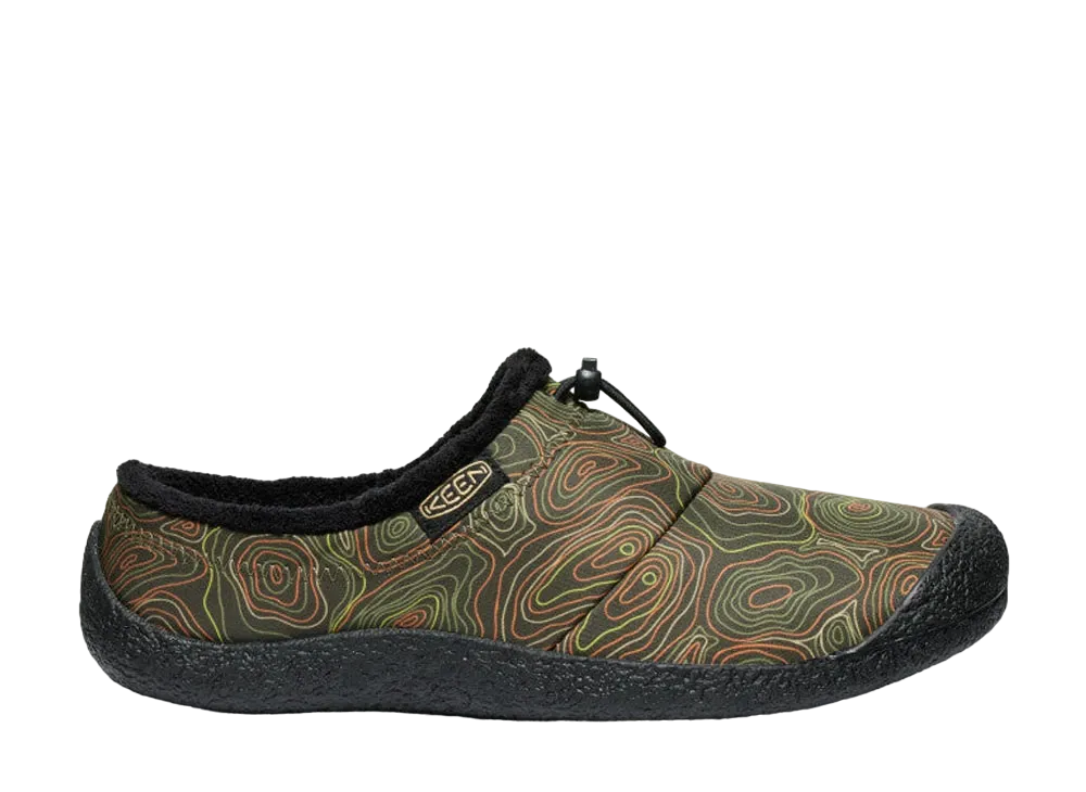 KEEN Howser 3 Slide Slip-On "Black Olive/Light Curry"