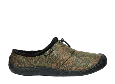 KEEN Howser 3 Slide Slip-On "Black Olive/Light Curry"