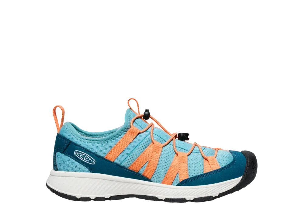 KEEN Big Kids Motozoa "Legion Blue/Tangerine"