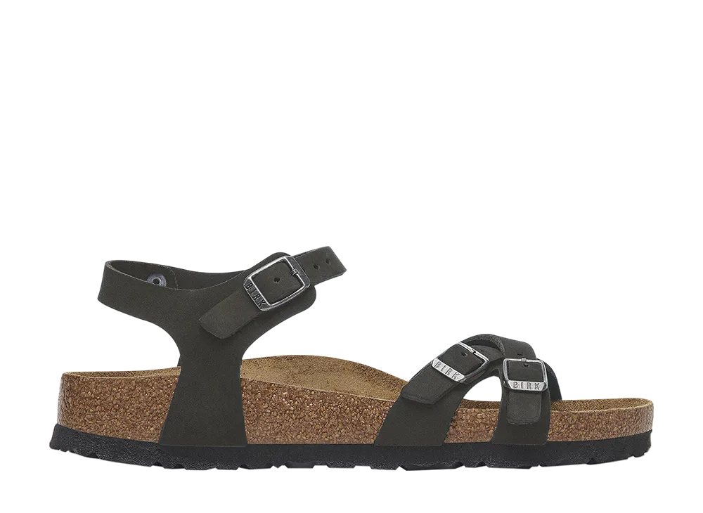 BIRKENSTOCK Women's Kumba Soft Footbed Leather "Black"