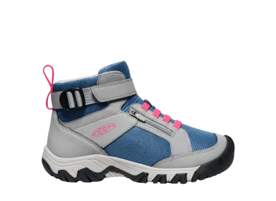 KEEN Big Kids Targhee Boundless "Alloy/Rouge Red"