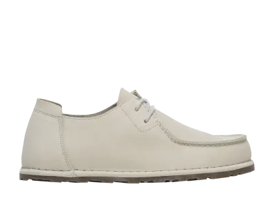 BIRKENSTOCK Utti Lace Suede Leather "Antique White"