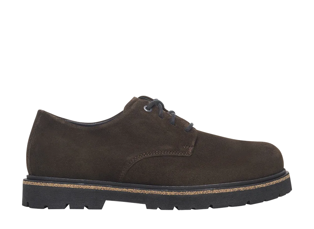 BIRKENSTOCK Highwood Lace Low Suede Leather "Moca"