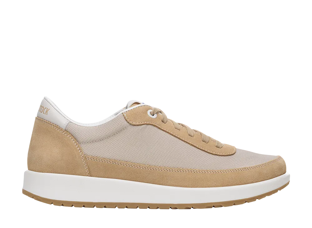 BIRKENSTOCK Honnef City Leather-Textile "New Beige"