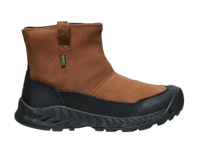 KEEN Hood NXIS Pull On Leather Waterproof "Bison/Dark Earth"