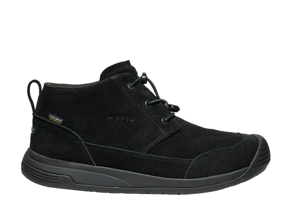 KEEN Hood Chukka Leather Waterproof "Black"