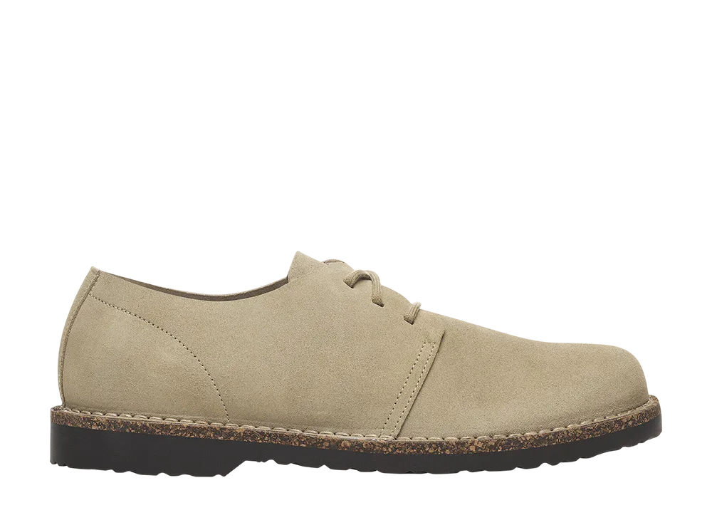 BIRKENSTOCK Uppsala Low Suede Leather "Faded Khaki"