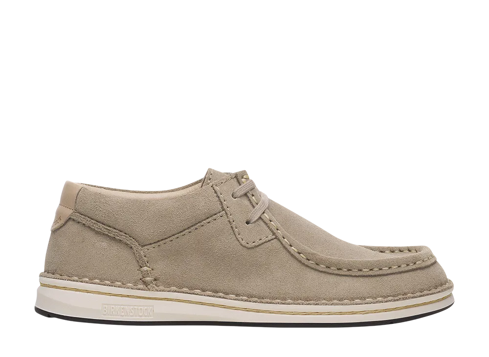 BIRKENSTOCK Pasadena Suede Leather "Taupe"