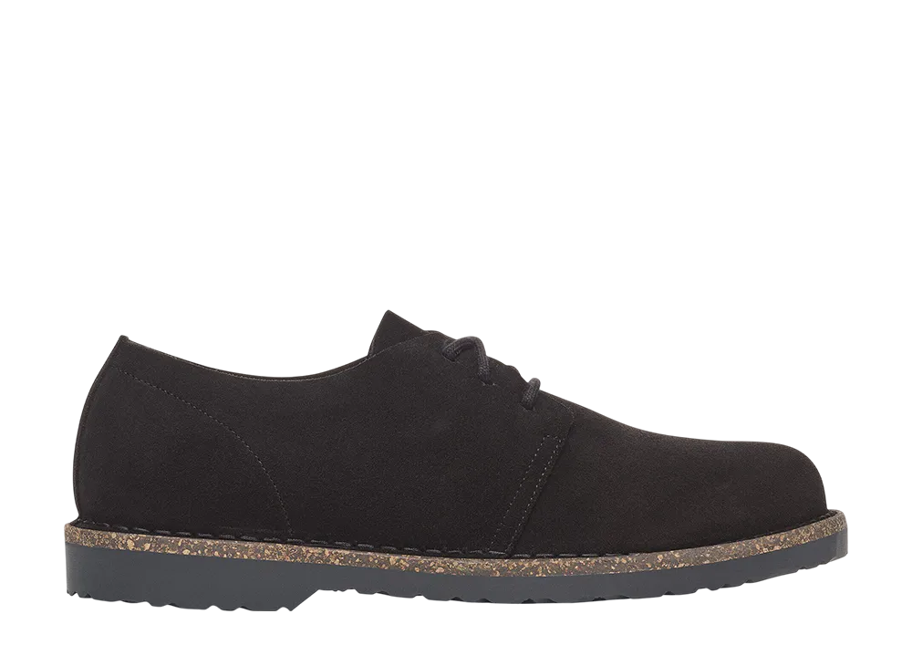 BIRKENSTOCK Uppsala Low Suede Leather "Black"