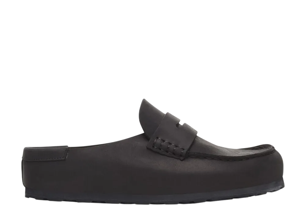 BIRKENSTOCK Naples Wrapped Natural Leather Oiled "Black"