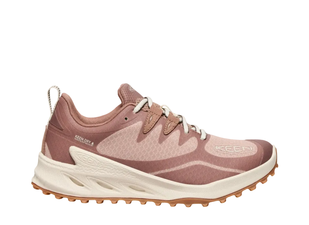 KEEN Women's Zionic Waterproof "Warm Taupe/Raw Umber"