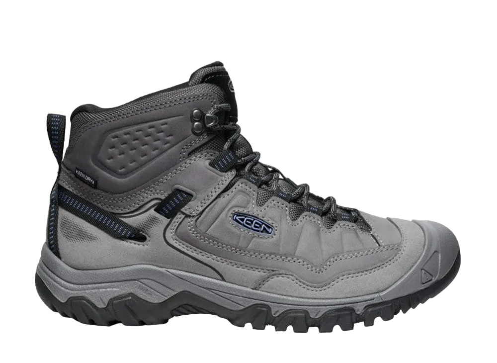 KEEN Targhee 4 Mid Waterproof "Steel Grey/Coronet Blue"