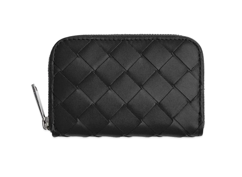 Bottega Veneta Zipped Coin Purse "Black"
