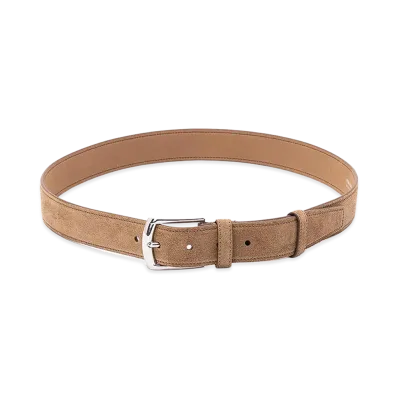 PRADA Suede Belt "Brown"
