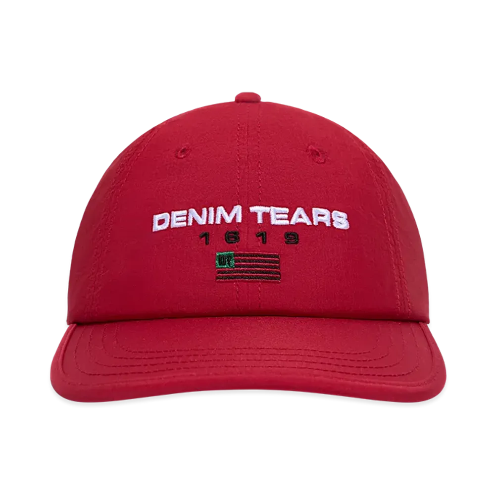 DENIM TEARS 1619 Cap "Red"