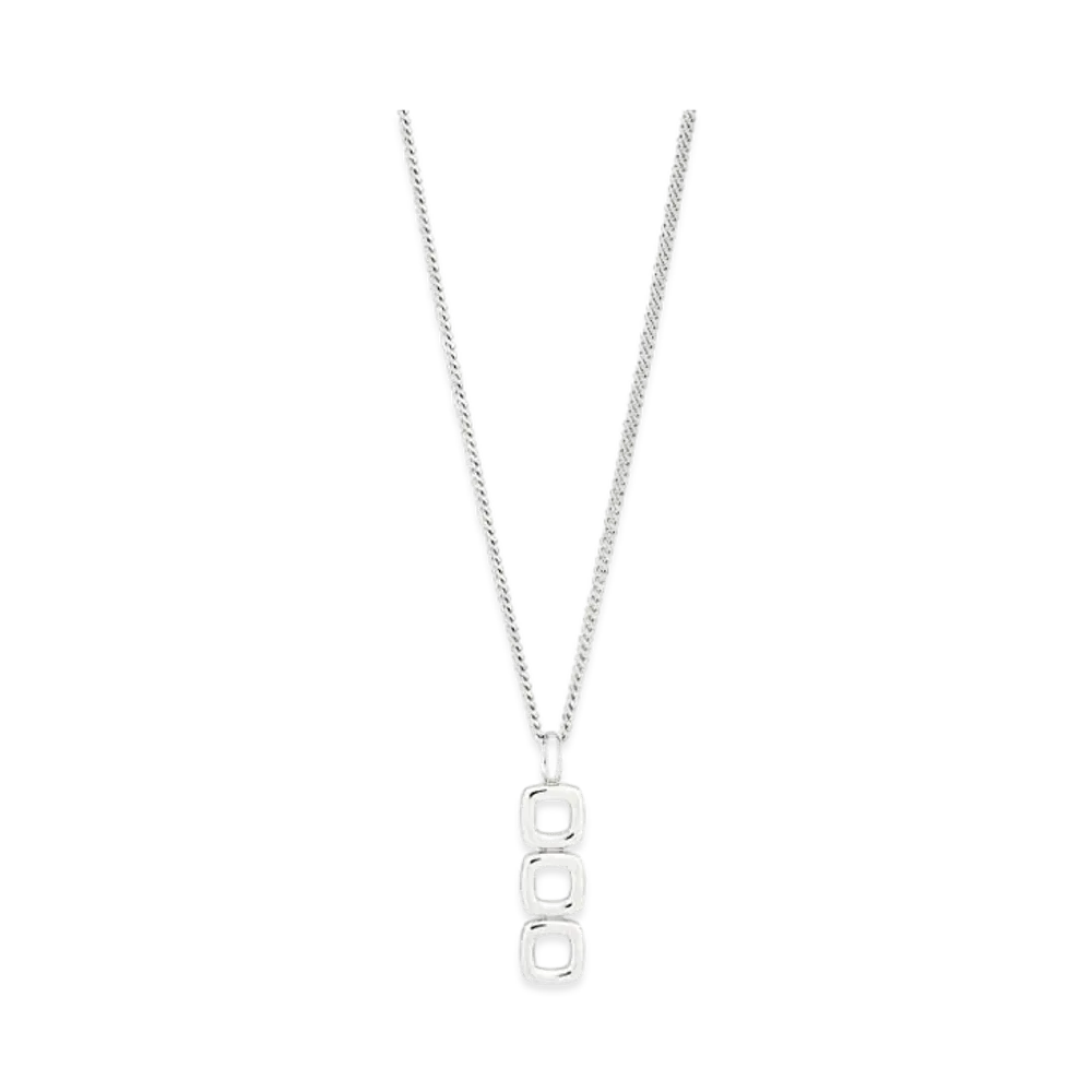 TOMWOOD Mini Cushion Pendant Open "SIlver"