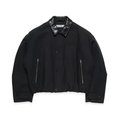 Acne Studios Twill Bomber Jacket "Black"