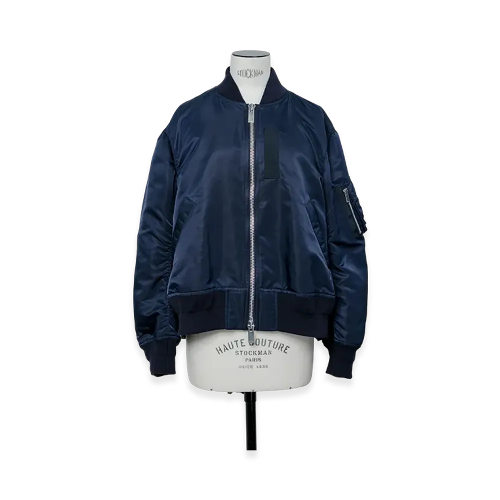 sacai Nylon Twill Blouson "Navy"