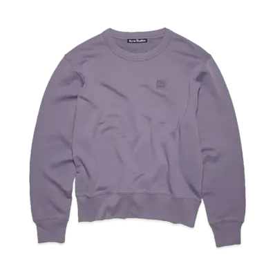 Acne Studios Crew Neck Sweater Regular Fit "Faded Purple"