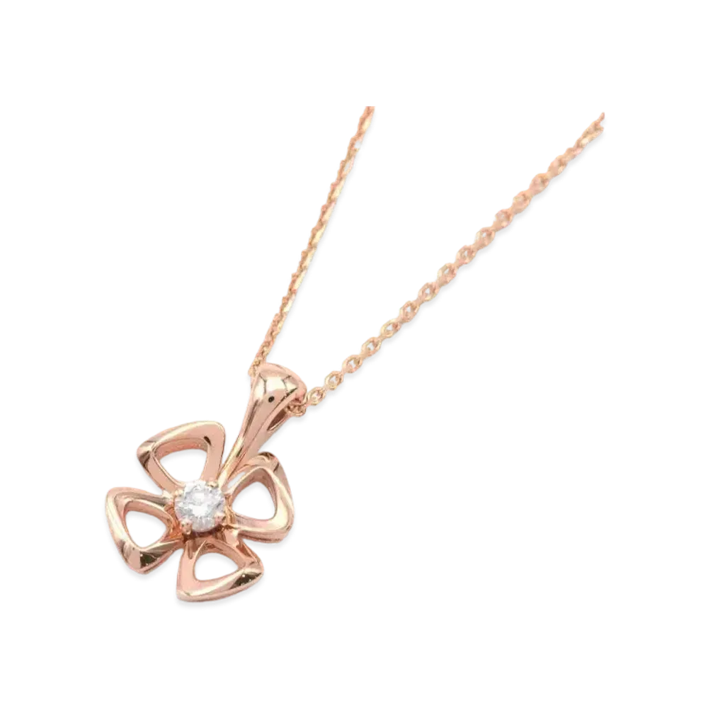 BVLGARI Fiorever Necklace "Pink Gold"