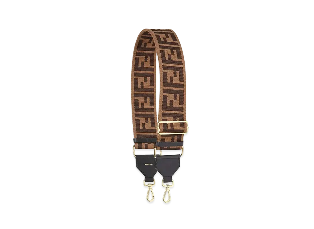 FENDI Strap You Canvas Shoulder Strap "Multicolor"