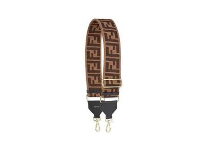 FENDI Strap You Canvas Shoulder Strap "Multicolor"