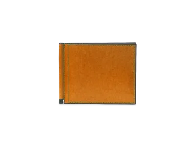 Valextra Money Clip "Havana"